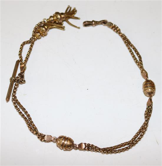 9ct gold Albertina